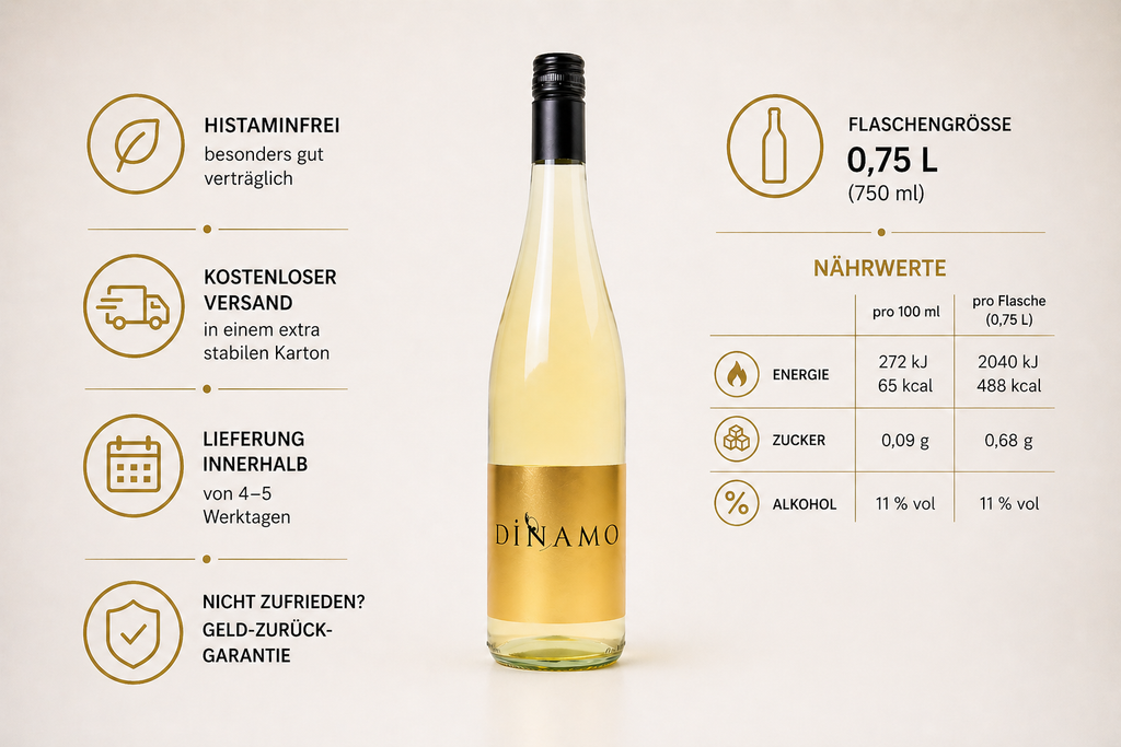 DINAMO Weiß / 2 Flaschen