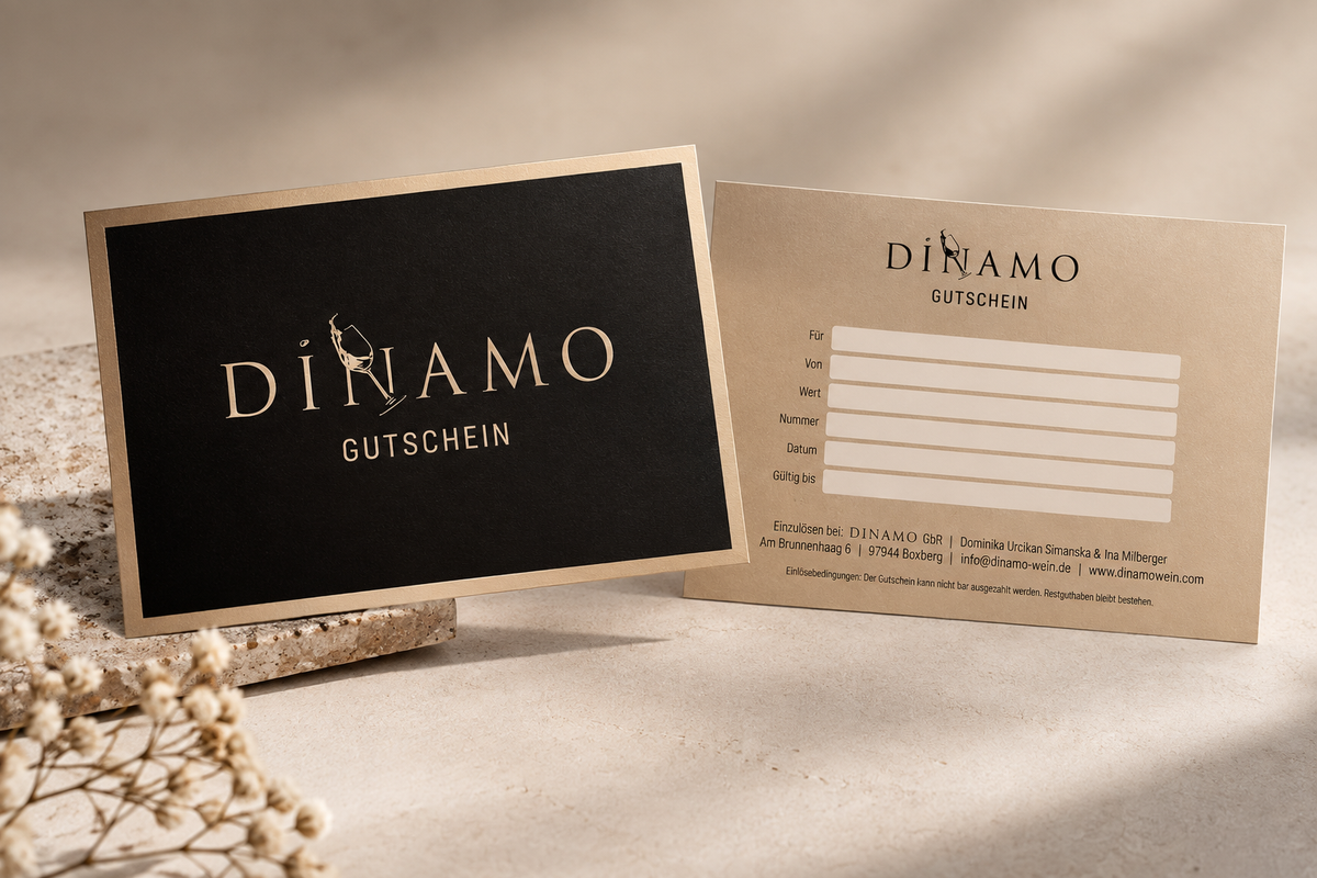 DINAMO Geschenkgutschein